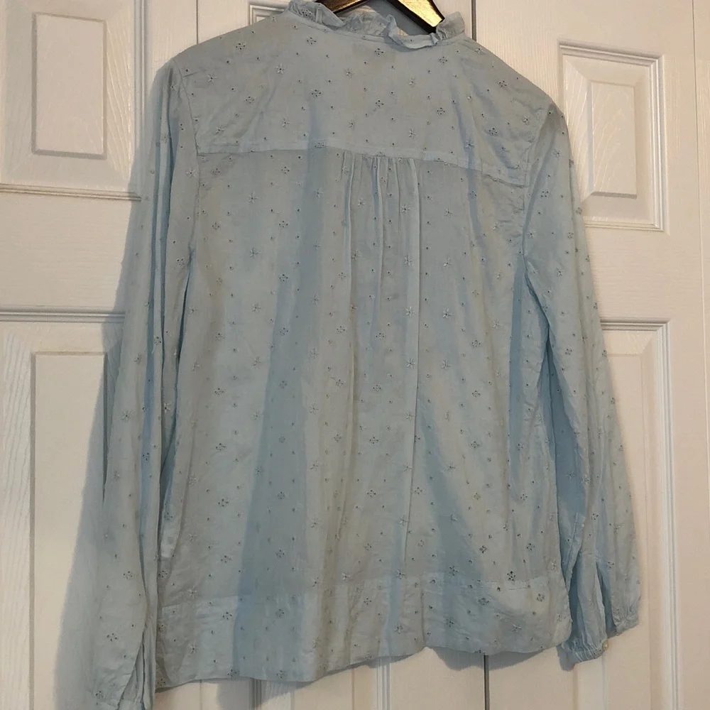 J. Crew Embroidered Top